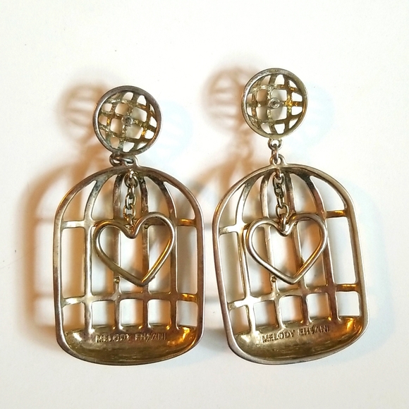 Birdcage Earrings - Picture 3 of 5
